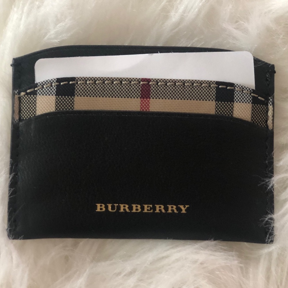 NWT Authentic Burberry Card Holder